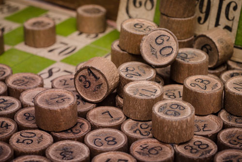 Imagen de fichas del juego de bingo
