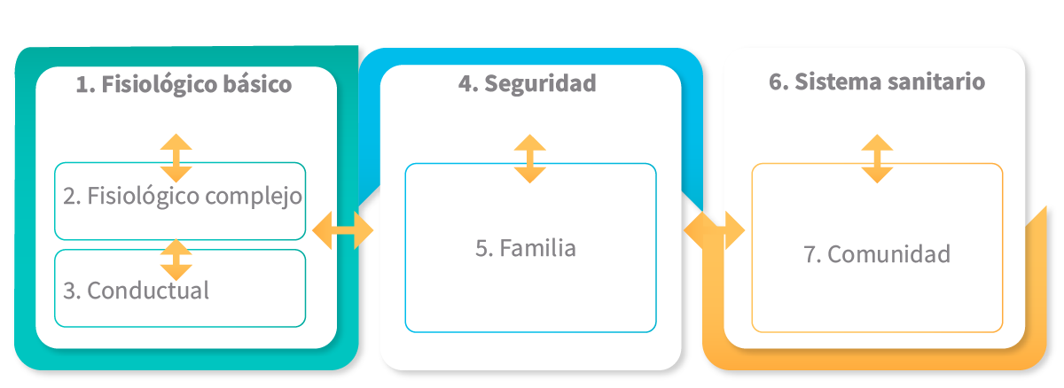 Clasificación de las intervenciones de enfermería (NIC) por dominio o campo. Nivel 1