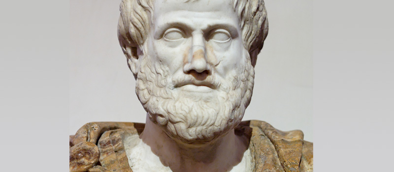 Busto de Aristóteles.