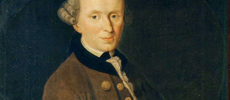Retrato de Immanuel Kant