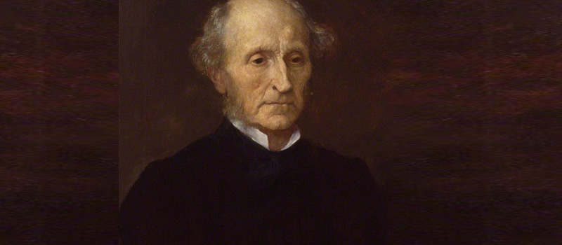 Retrato de Stuart Mill.