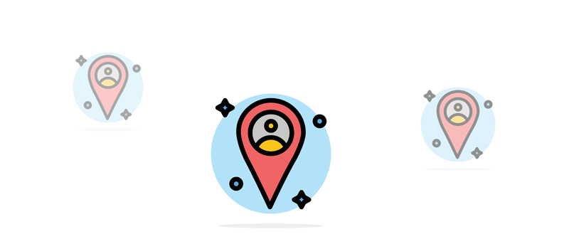 Ubicación mapa hombre.