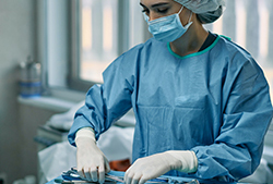 Enfermera y médico. Enfermera y médico.