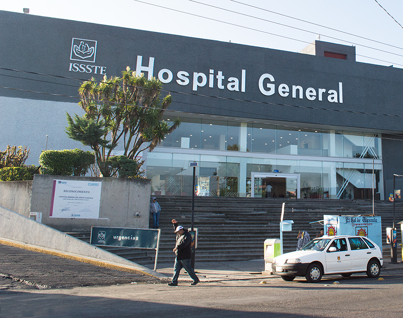 Hospital General ISSSTE Tlaxcala.