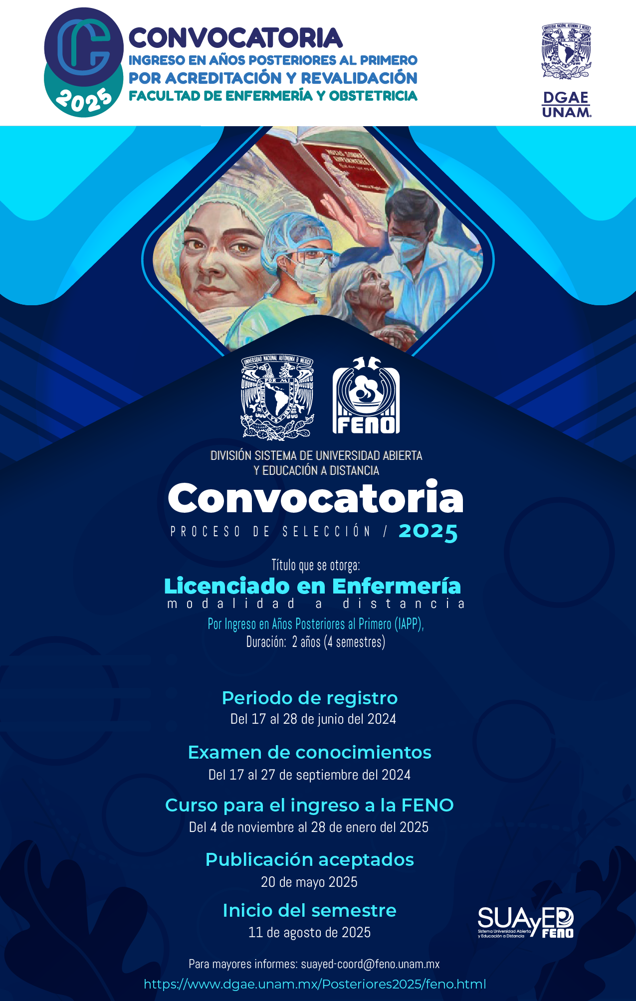 Convocatoria SUAyED FENO 2025
